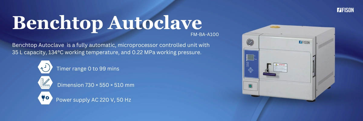 Benchtop Autoclave FM-BA-A100