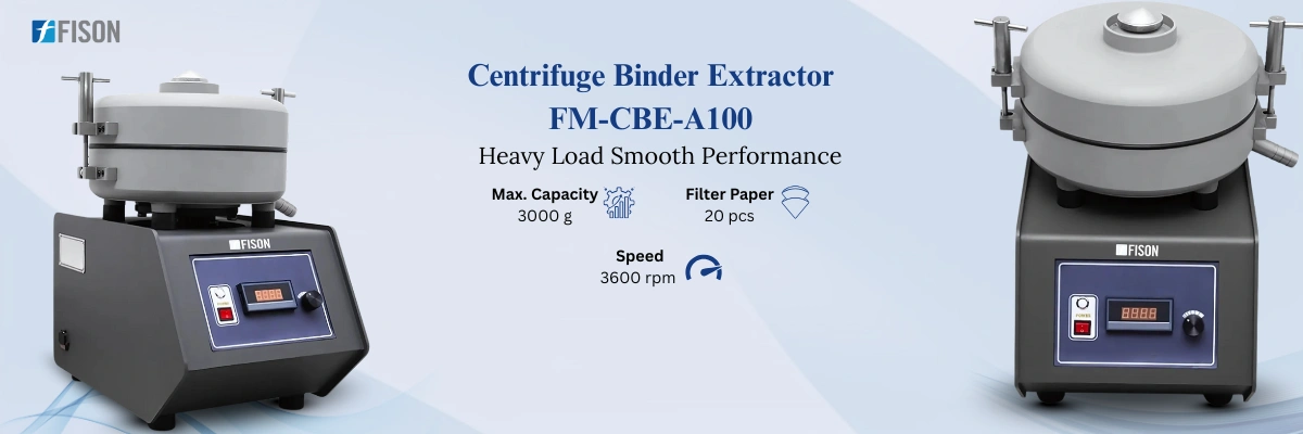 Centrifuge Binder Extractor FM-CBE-A100