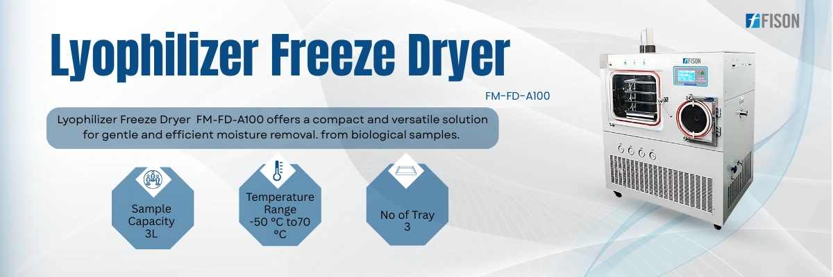 Lyophilizer Freeze Dryer FM-FD-A100