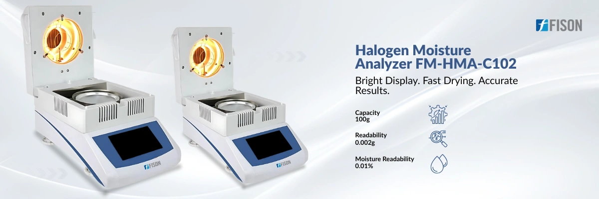 Halogen Moisture Analyzer FM-HMA-C102