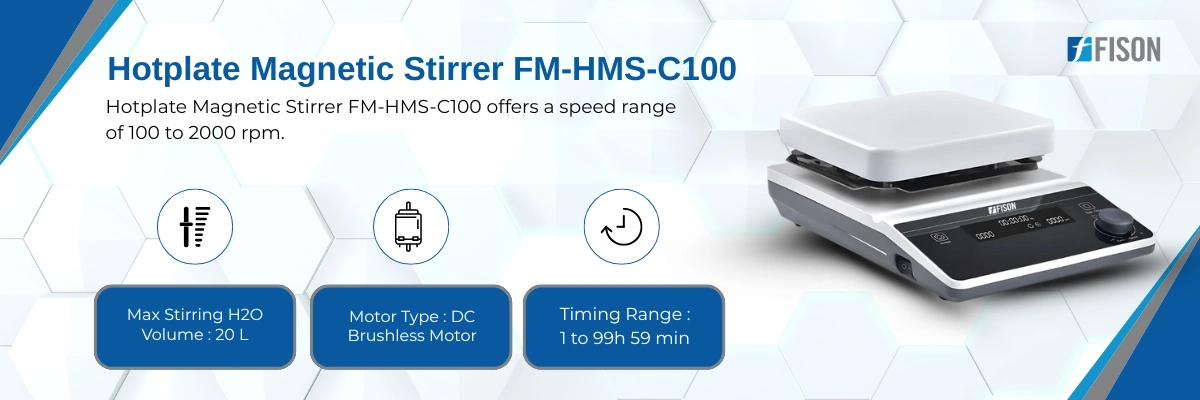 Hotplate Magnetic Stirrer FM-HMS-C100