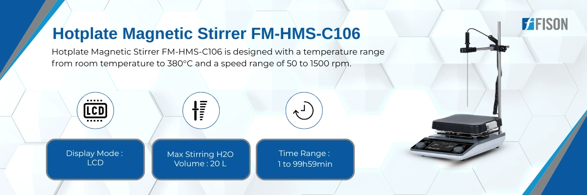 Hotplate Magnetic Stirrer FM-HMS-C106
