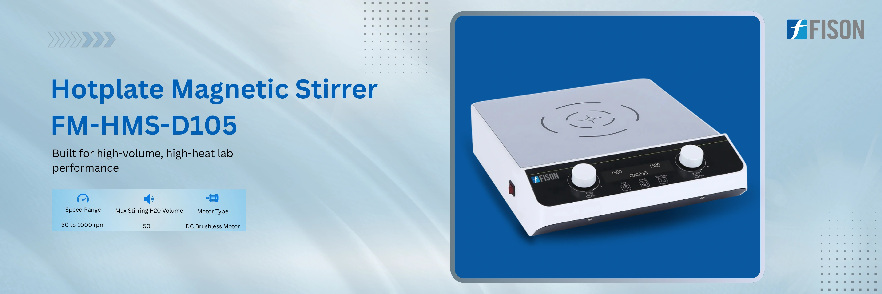 Hotplate Magnetic Stirrer FM-HMS-D105