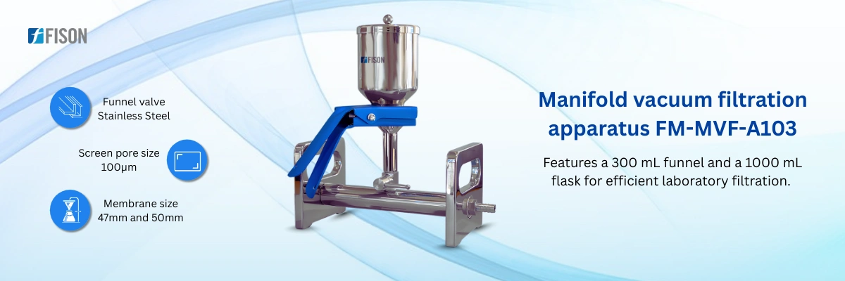 Manifold vacuum filtration apparatus FM-MVF-A103