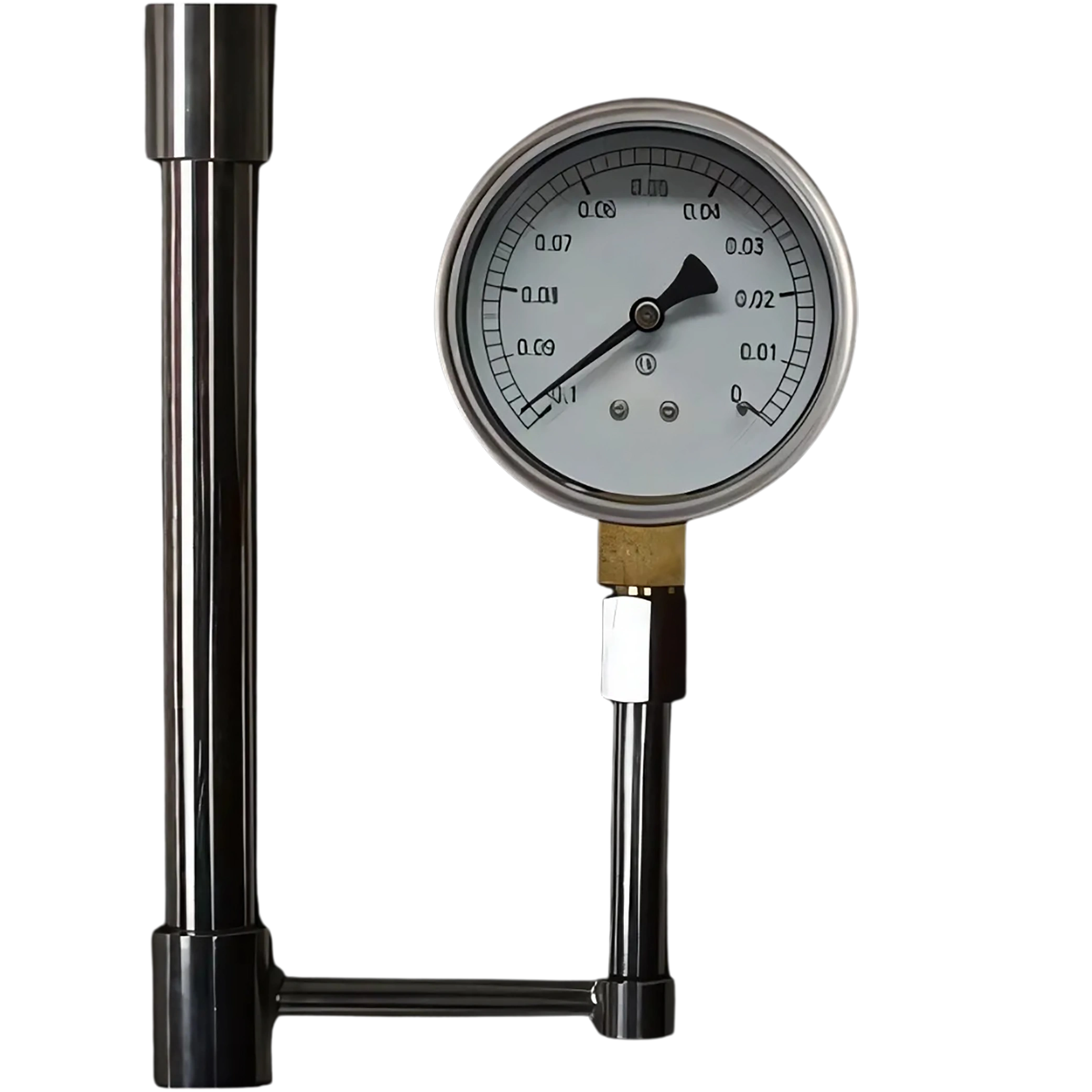 Vacuum gauge for direct observation of system Pressure