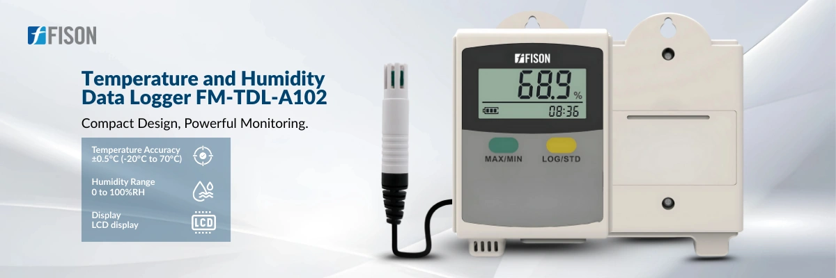 Temperature and Humidity Data Logger FM-TDL-A102